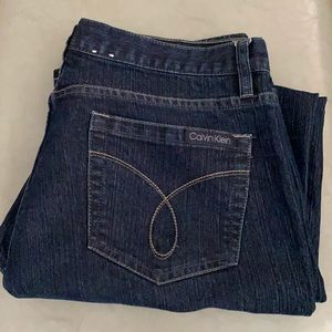 Calvin Klein 32/14 Dark Boot Cut Jeans